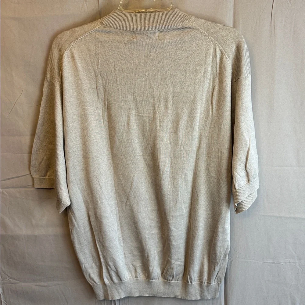 Baracuta Men's Classic Gray Crewneck Sweater